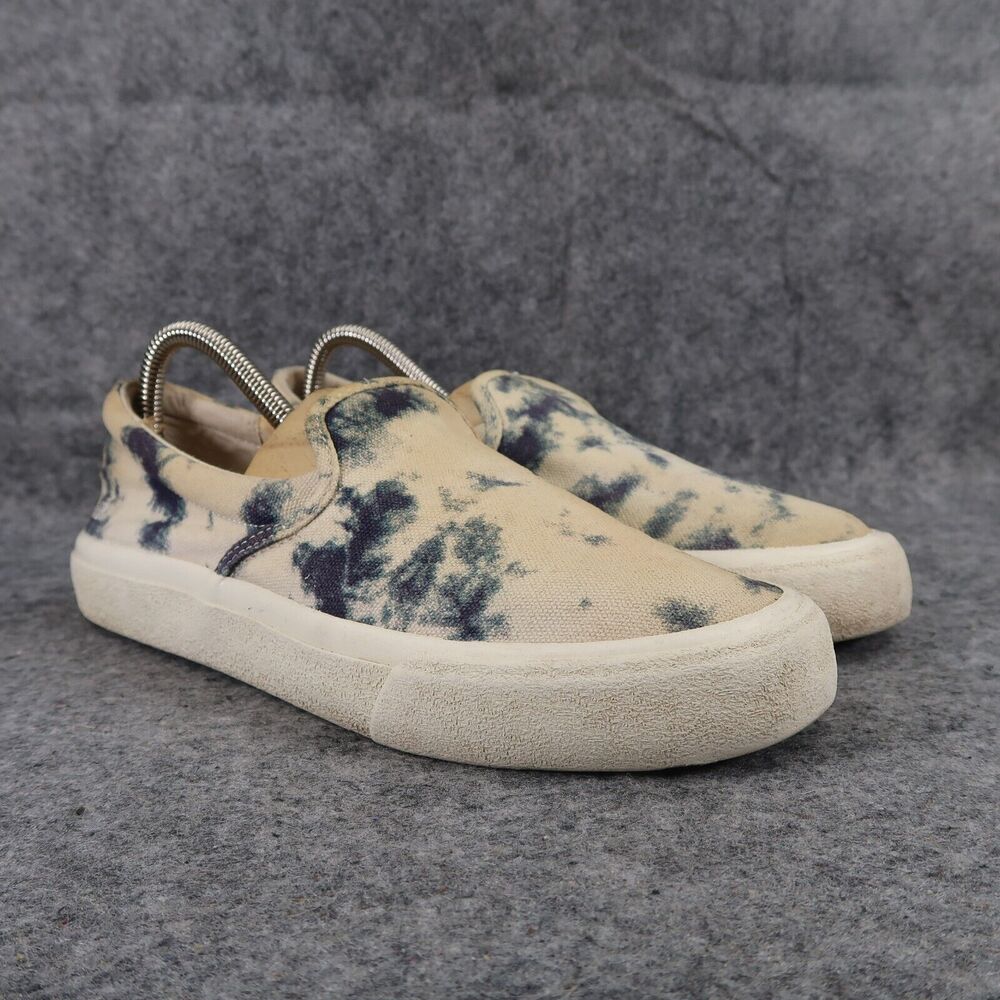 Madewell Shoes Womens 8 Sneaker Slip On Sidewalk Tie Dye Casual Canvas Lifestyle